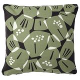 UNDERBLOMMA kırlent kılıfı, siyah-gri-yeşil siyah-gri-yeşil 50x50 cm