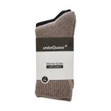 Underwear Bot Çorap Siyah/Bej 35-38 2 Çift