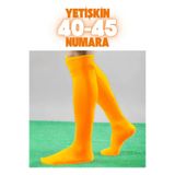 Unes Yetişkin Futbol Maç Çorabı,Turuncu 40-45