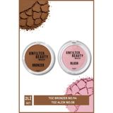 Unfilter Beauty Makeup Toz Bronzer No: 94 + Toz Allık No: 38 Set