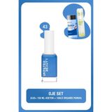 Unfilter Beauty No:43 Oje + 150 ml Aseton + 100 Adet Pamuk