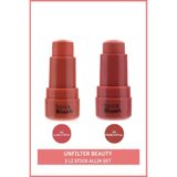 Unfilter Beauty Stıck Allık 42 Lush Pınk ve Stıck Allık 22 Peachful