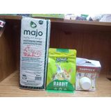 Ungle Natural Tavşan Yemi 500 Gr+Kemirgen Talaşı 15 Litre+Kemirgenler İçin Kalsiyumlu Kemirme Taşı Xl