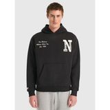 UNH3534-BK NB Lifestyle Hoodie Siyah Kapüşonlu Erkek Sweatshirt