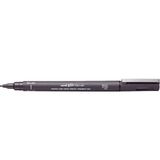Uni 5751806 Pin Su Bazlı Fırça Uçlu Dark Grey Teknik Çizim Kalemi
