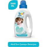 Uni Baby 1500 ml Aktif Sıvı Çamaşır Deterjanı Bebekler İçin Özel Formül Temizlik - 1,5 lt