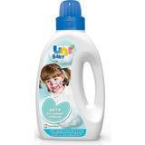 Uni Baby 1500 ml Hipoalerjenik Sıvı Çamaşır Deterjanı 2 Adet Bebek Kıyafetleri İçin Özel Formül