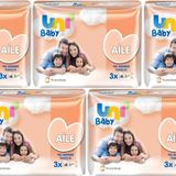 Uni Baby 15x52'li Aile Islak Havlu