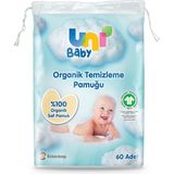 Uni Baby 2 Adet Bebek Temizleme Pamuğu 60 Adet