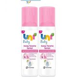 Uni Baby 200 ml 2 Adet Zor Taranan Saçlara Özel Kolay Saç Tarama Spreyi