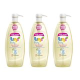 Uni Baby 3'lü 900 ml Boyasız Şampuan Saç Ve Vücut Şampuanı