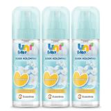 Uni Baby 3x150 ml Çiçeksi Ferahlık Bebek Kolonyası