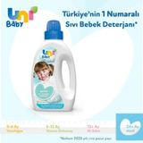 Uni Baby 3X1500 ml Sıvı Bebek Çamaşır Deterjanı Organik Çocuk ve Bebek Ürünü - 1 kg