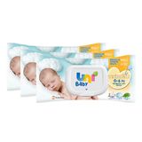 Uni Baby 3x40 Yaprak Yenidoğan Islak Mendil