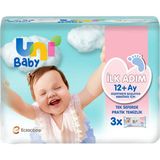 Uni Baby 3x52'li İlk Adım Islak Mendil