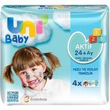 Uni Baby 4x52'li Aktif Islak Mendil