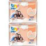Uni Baby 6x52'li Aile Islak Havlu