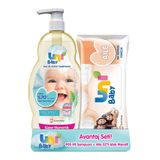 Uni Baby 900 ml Şampuan, Aile Mendil 1x52 Adet