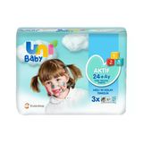 Uni Baby Aktif 36x52 Adet Bebek Islak Mendil