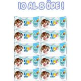 Uni Baby Aktif Islak Mendil 10’lu Paket 24+ Ay – 10 Al 8 Öde, Dermatolojik Testli, Alkolsüz, Parabensiz, 520 Yaprak