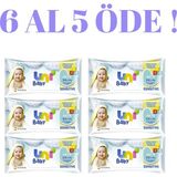 Uni Baby Aktif Islak Mendil 24+ Ay 52 Yaprak / 6 Al 5 Öde Avantajlı Paket (Toplam 312 Yaprak)