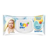 Uni Baby Aktif Sensitive 24x52 Adet Islak Mendil
