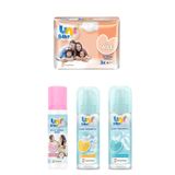 Uni Baby Avantajlı Bebek Bakım Seti, 3x52'li Islak Mendil, 150ml Bebek Kolonyası, 200ml Kolay Tarama Spreyi