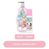 Uni Baby Bebek Kolay Tarama Saç ve Vücut Şampuanı 700ML + Kolay Saç Tarama Spreyi 200ML (Karma Set)