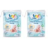 Uni Baby Bebek Temizleme Pamuğu 60 Adet 2li paket