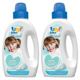 Uni Baby Bebekler İçin Hassas Formüllü Sıvı Çamaşır Deterjanı 1500 ml x 2 – Ekonomik ve Cilt Dostu Paket