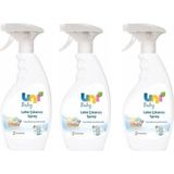 Uni Baby Beyaz Leke Çıkarıcı Sprey 500 ml (3 Adet) Renk Koruma Özelliği ile Güçlü Temizlik - 1,5 lt