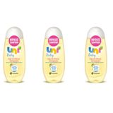Uni Baby Boyasız 3x200 ml Saç ve Vücut Bebek Şampuanı