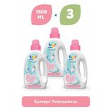 Uni Baby Çamaşır Yumuşatıcı 1500 Ml x 3 Adet