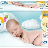 Uni Baby Hassas Yeni Doğan 40x3 Yaprak Narin Ciltler İçin Islak Havlu