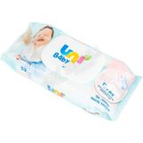 Uni Baby Islak Havlu İlk Adım 52LI Alkol İçermeyen 100 Yapraklı Pratik Temizlik Mendili