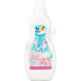 Uni Baby Pudra Kokulu Konsantre Çamaşır Yumuşatıcı 1200 ml Beyaz ve Renkliler İçin Yumuşatıcı