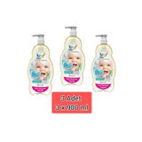 Uni Baby Şampuan, 900 ml x 3 Adet, Toplam 2700 ml, Bebek Şampuanı