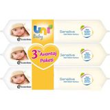 Uni Baby Sensitive 56x3'lü 168 Yaprak Islak Havlu