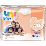 Uni Baby Sensitive Aile Islak Temizleme Mendili 3x52 Yaprak – Bebek Ve Yetişkinlere Uygun, Dermatolojik Testli