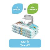 Uni Baby Simple Clean 3x52 Islak Mendil