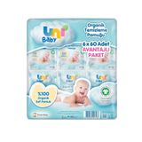 Uni Baby UNİ BABY BEBEK TEMİZLEME PAMUĞU 6*60 ADET