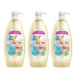Uni Baby Yenidoğan 3x900 ml Saç ve Vücut Şampuanı