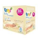 Uni Baby Yenidoğan 40x36'lı 1440 Yaprak Islak Mendil