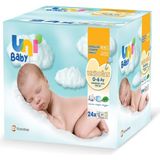 Uni Baby Yenidoğan Islak Mendil 24 x 40 960 Yaprak Alkol İçermez Hipoalerjenik Hassas Temizlik