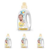 Uni Baby Yenidoğan Sıvı Çamaşır Sabunu 1500 ml (4 paketi)