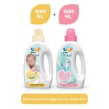 Uni Baby Yenidoğan Sıvı Çamaşır Sabunu + Çamaşır Yumuşatıcısı 2 x 1500 ML