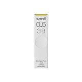 Uni Ball 3B 0.5mm Siyah Mekanik Kurşun Kalem Yedeği Smudge Proof Uzun Ömürlü - 1 Adet