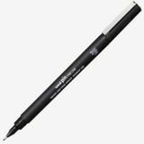 Uni-Ball Akrilik Uçlu Fine Line Pin 0.8 mm Siyah Çizim Kalemi