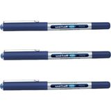 Uni-Ball Eye Micro 0.5 Roller Kalem Mavi Üç Adet