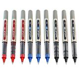 uni-ball EYE - UB-157 Rollerball Kalemleri - 0,7 mm Uç - Siyah, Mavi, Kırmızı - 9'lu Paket